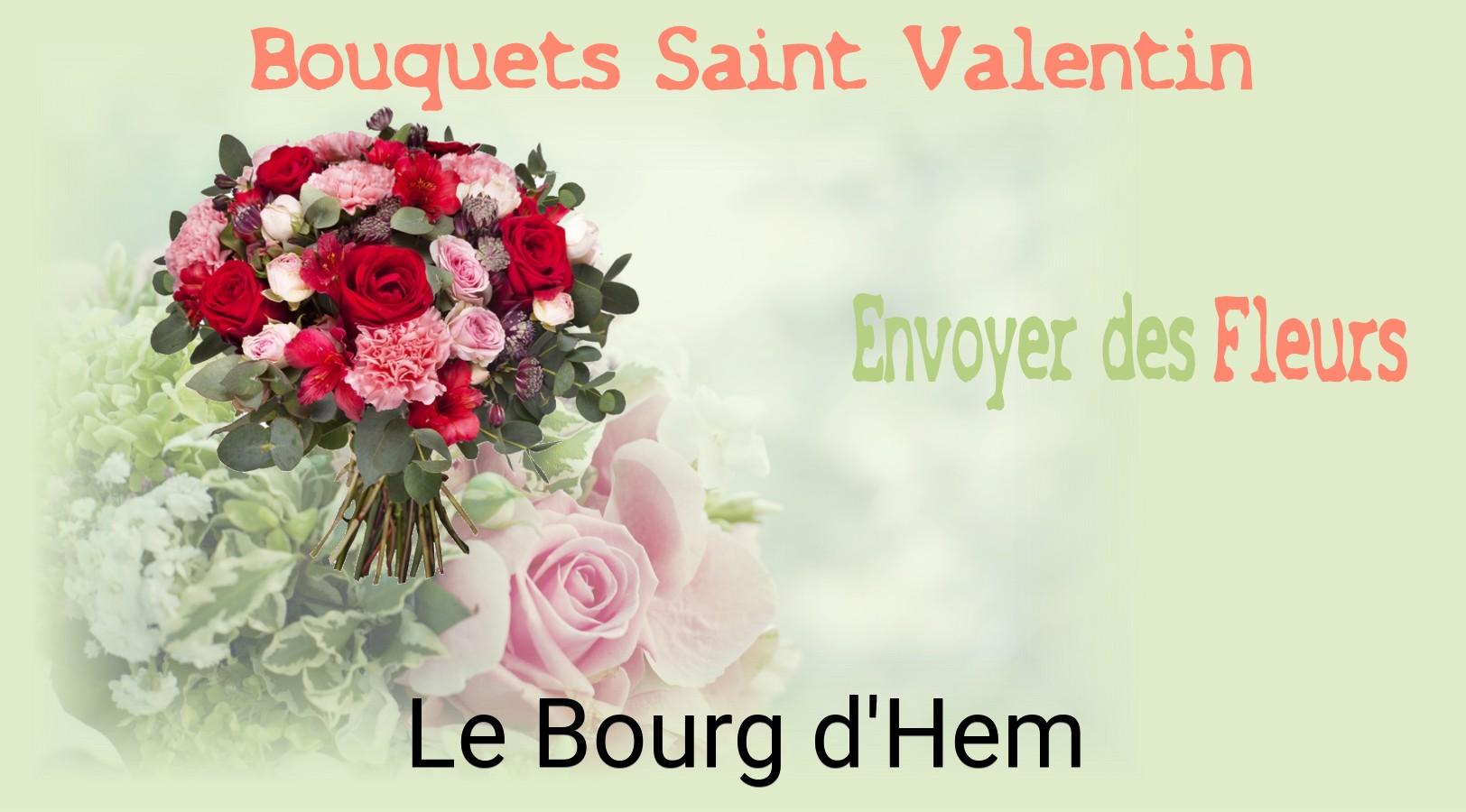 Roses de Saint-Valentin livrées à Le Bourg-d'Hem